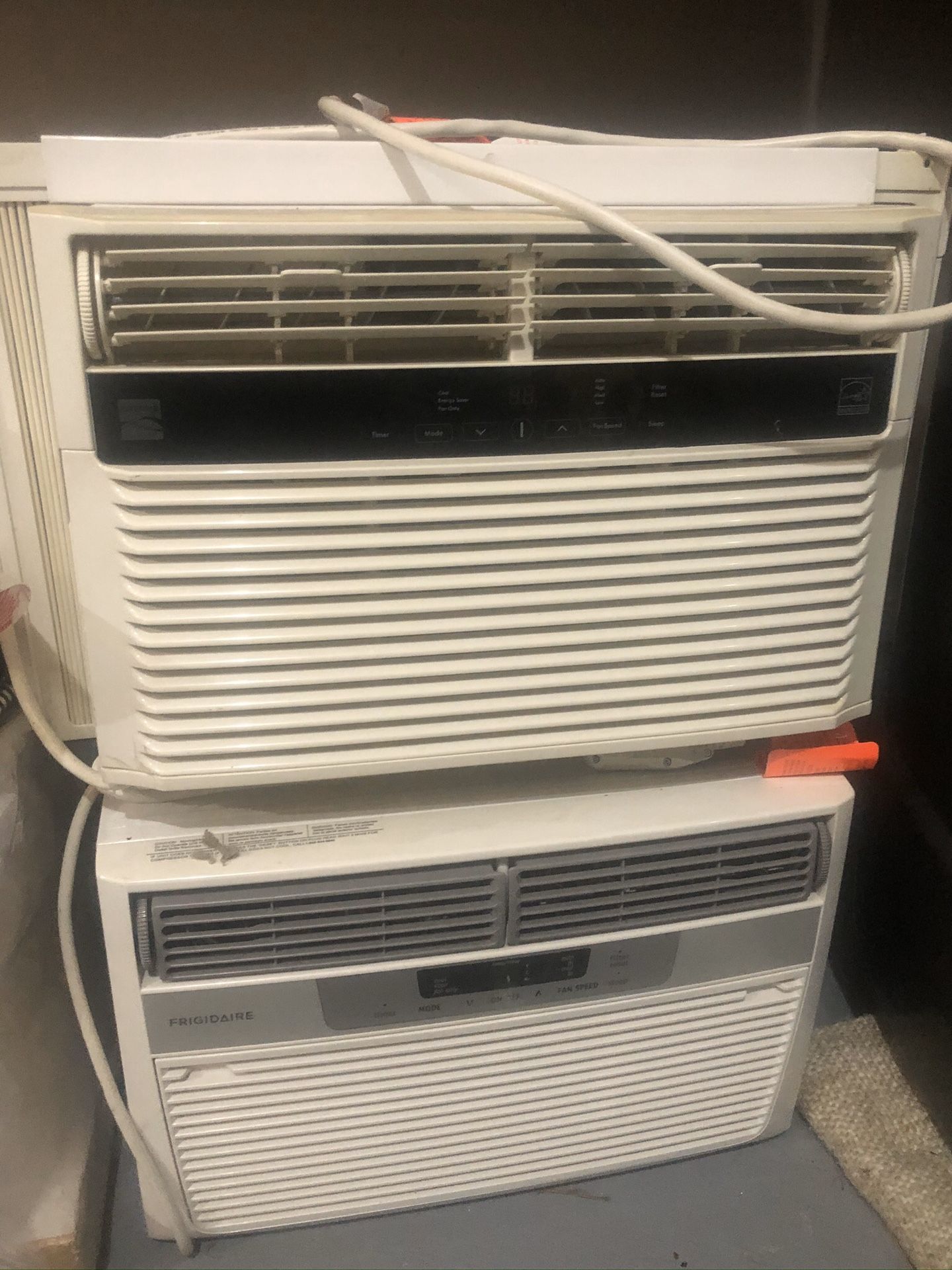 A/C window type 2 units - Kenmore & Frigidaire