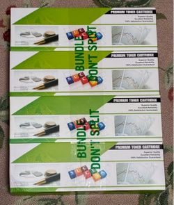 202A Toner Cartridge 4 Pack Replacement for HP