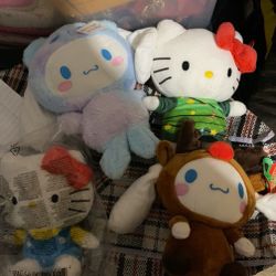 Hello Kitty And Friends Plushes