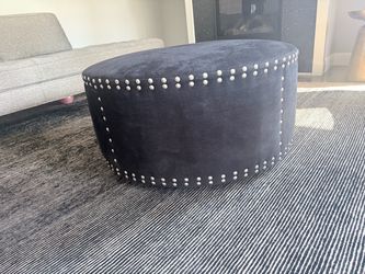 Black Ottoman