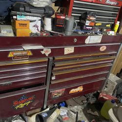 Snap On Tool Box KRL Model Cranberry. Tools Not Included But Can Add Them For Additional Price
