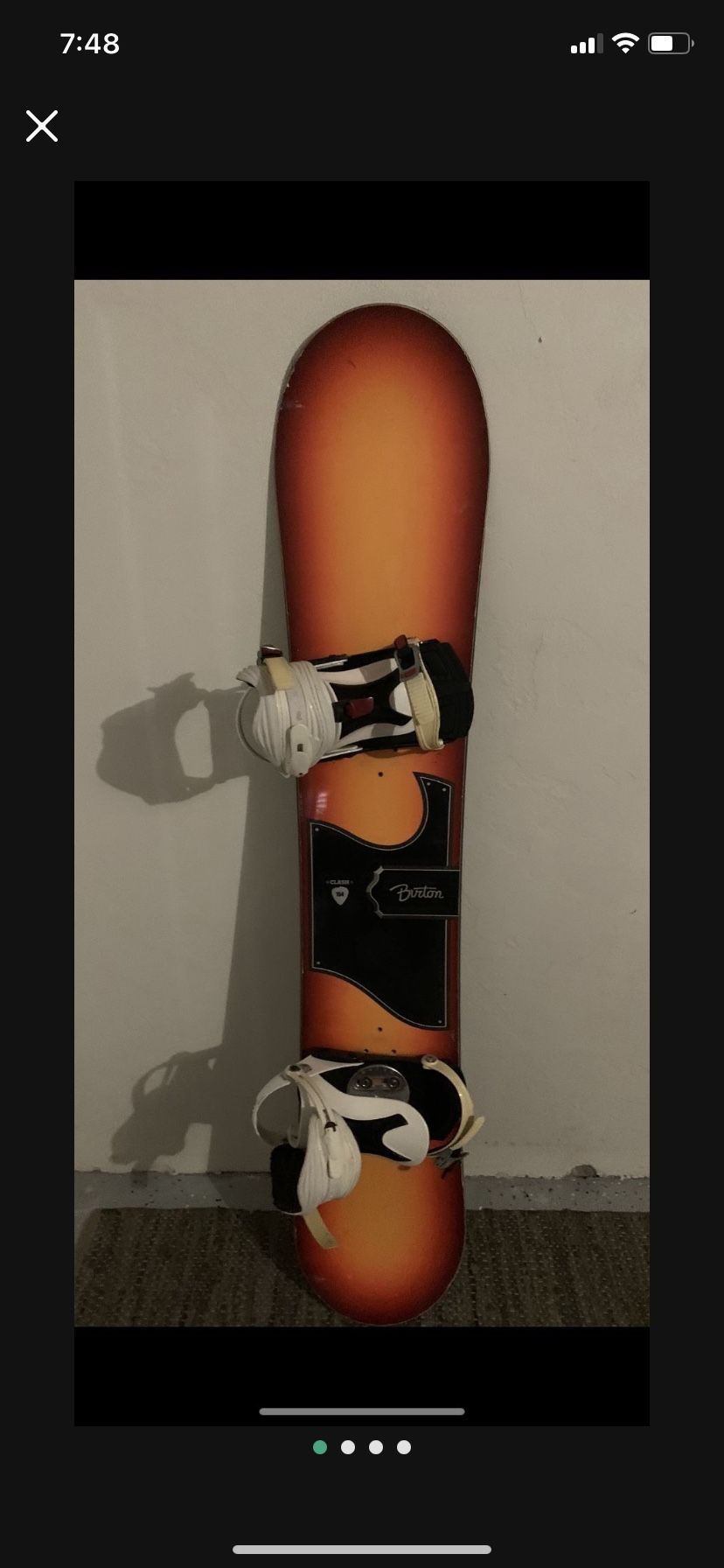 Burton Snowboard Excellent Condition