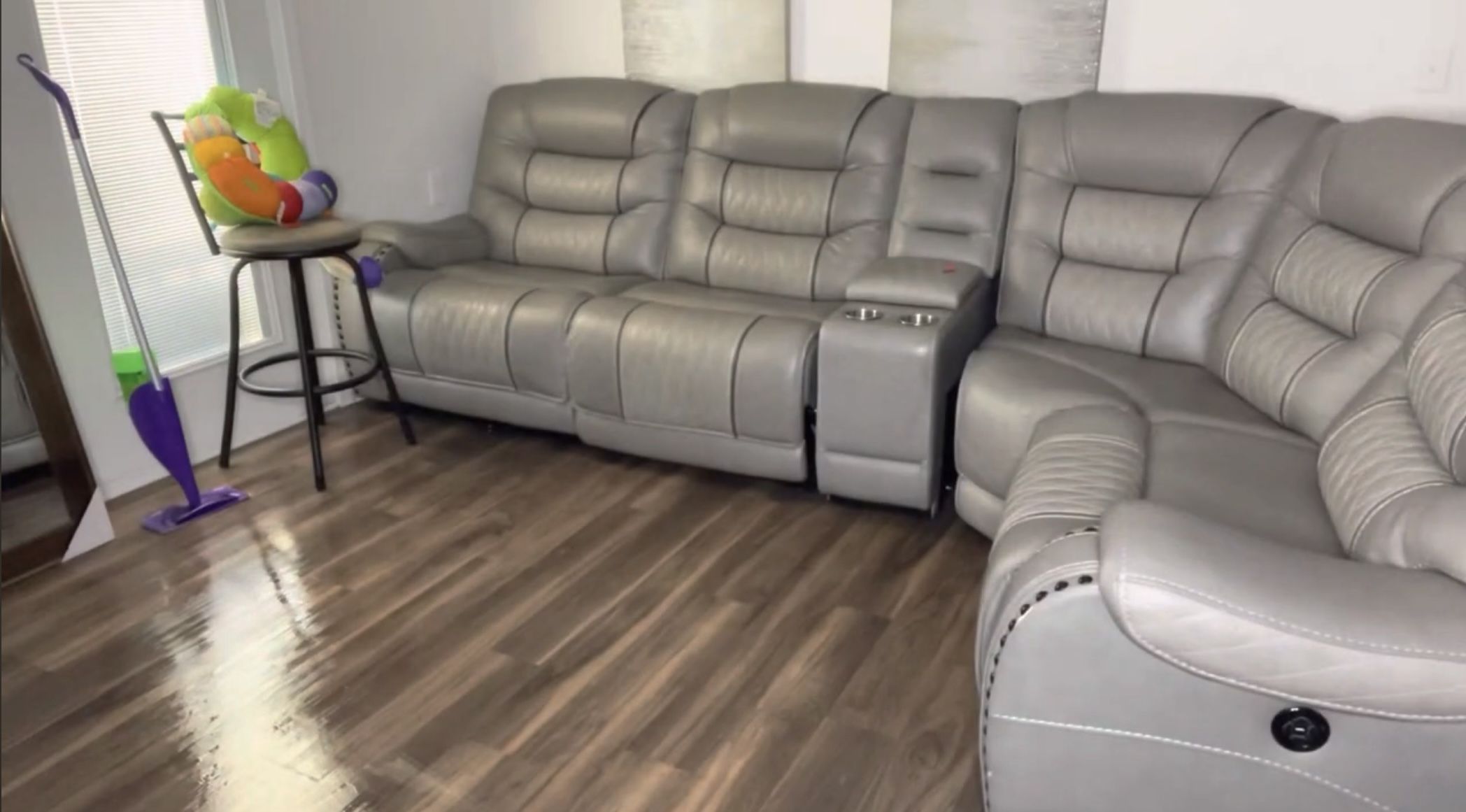 Sectional Gray Couch