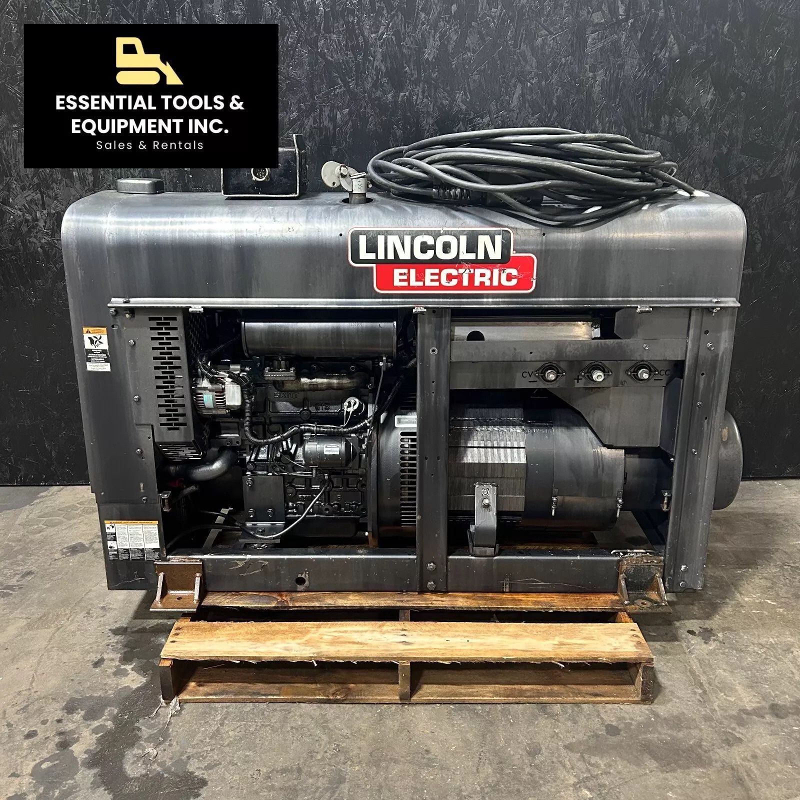 2017 Lincoln Classic 300MP Multi-Process 350A Kubota Diesel Welder- 2,038hrs
