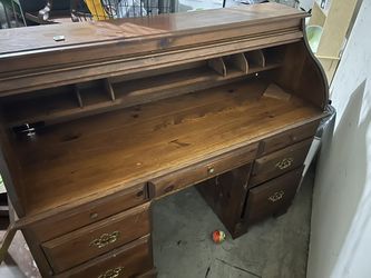 Antique Roll Desk 