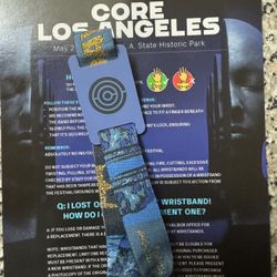 CORE LA GA WRISTBAND 2 days