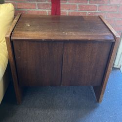 Bar, End Table, Secret Cabinet