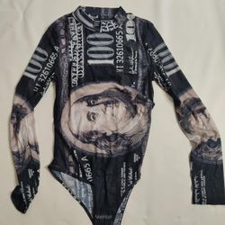 $100 Bill Body Suit