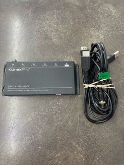 KANEXPRO Ultraslim 1x4 Splitter _ Multiple 4K Display Splitter SP-1X4SL18G