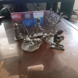 Vintage Jeb Pewter Figurines