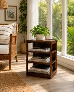 20th Century Magazine Rack – Perfect for Small Spaces!