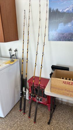 Deep sea fishing poles