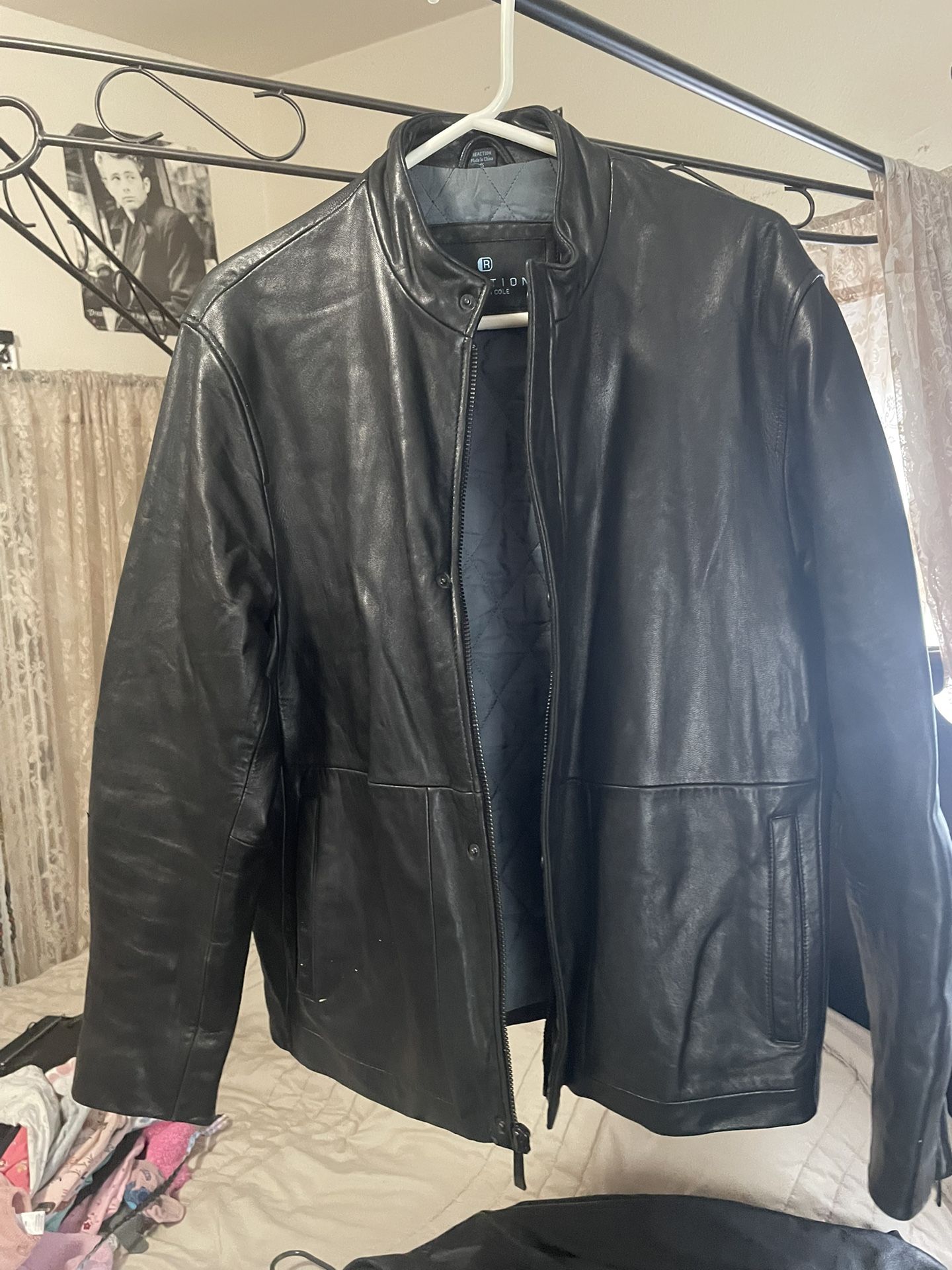 Men’s small leather jacket