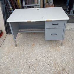 Gray Office Desk