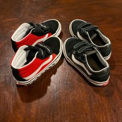 Vans Kids Shoes 2 Pairs Size 11