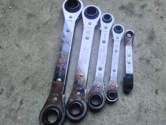 Blue point tools ratcheting wrench double offset