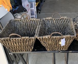 Wicker baskets