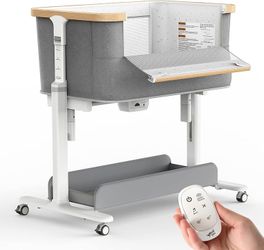 VaVaSoo

Visit the Store

4.3 (447)

Electric Rocking Bassinet for Baby 3 Speeds Auto Rolling Newborn Cradle Automatic Bedside Sleeper Rocks Itself 5 