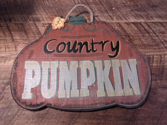 Fall Decor - Country Pumpkin