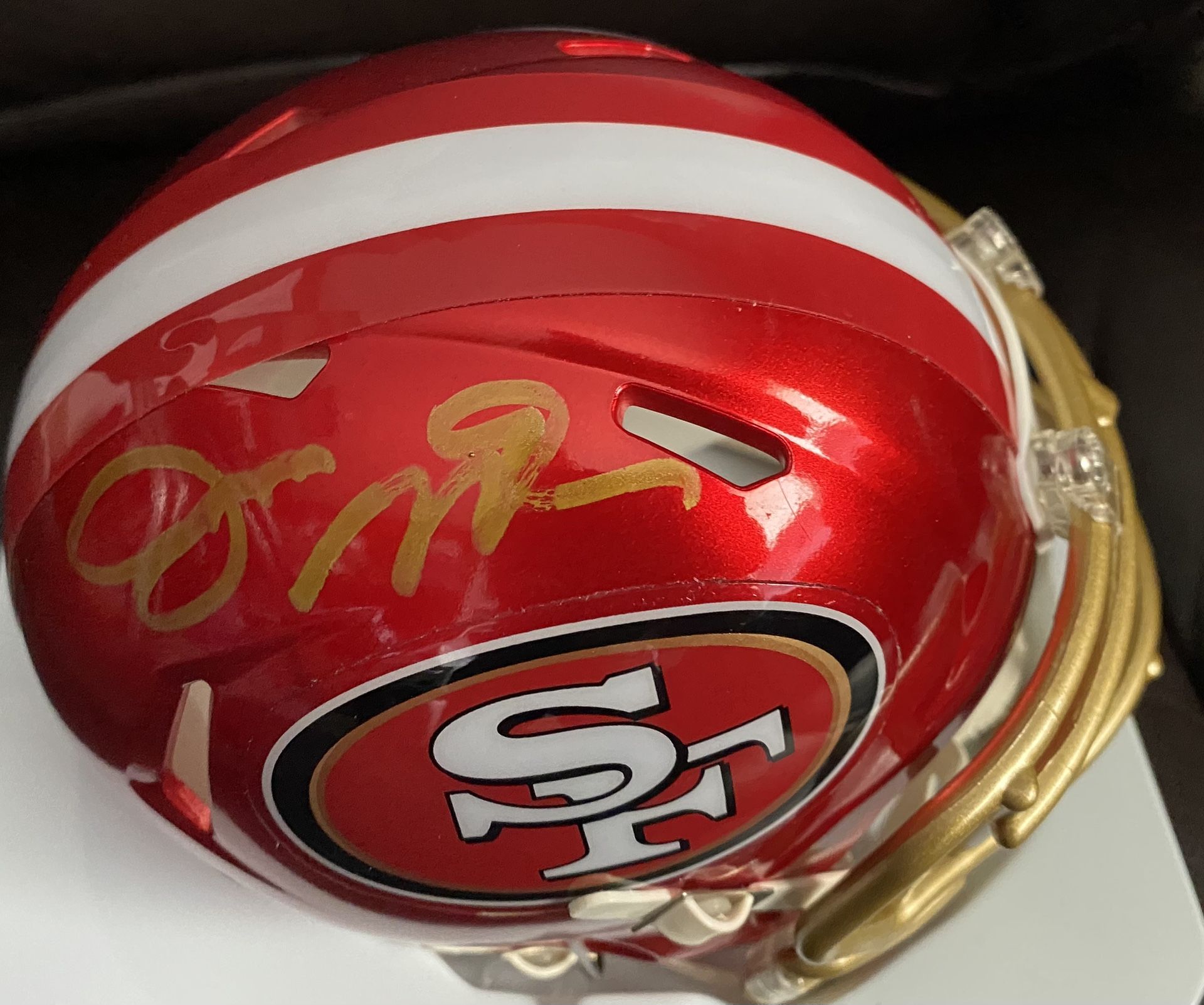 Joe Montana Autographed Helmet San Francisco 49ers