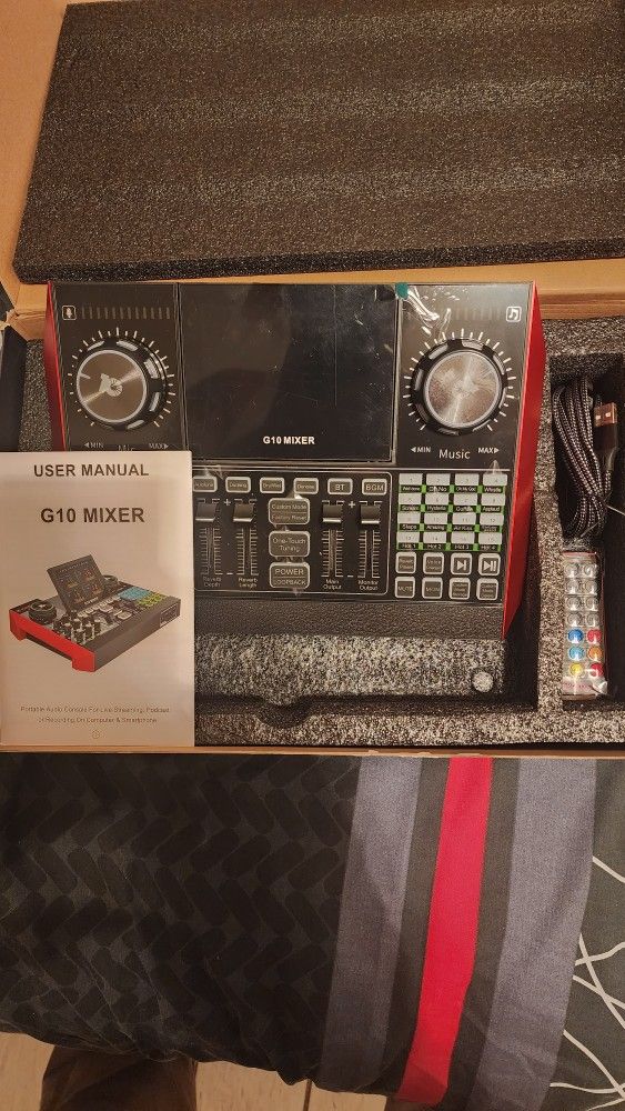 G10 Audio Mixer Interface