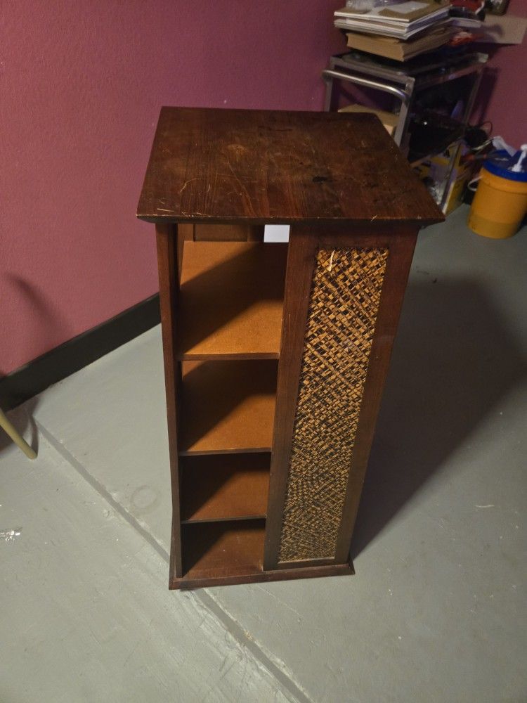 Vintage Antique Japanese Bookshelf