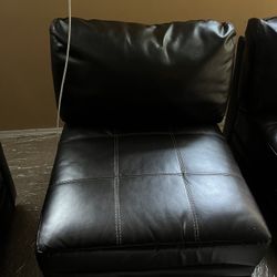 Leather Sofas 3 Set