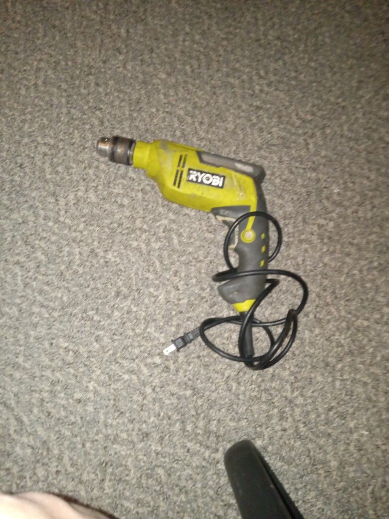 RYOBI ELECTRIC DRILL 