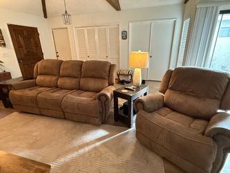 Power Reclining Sofa & Chair
