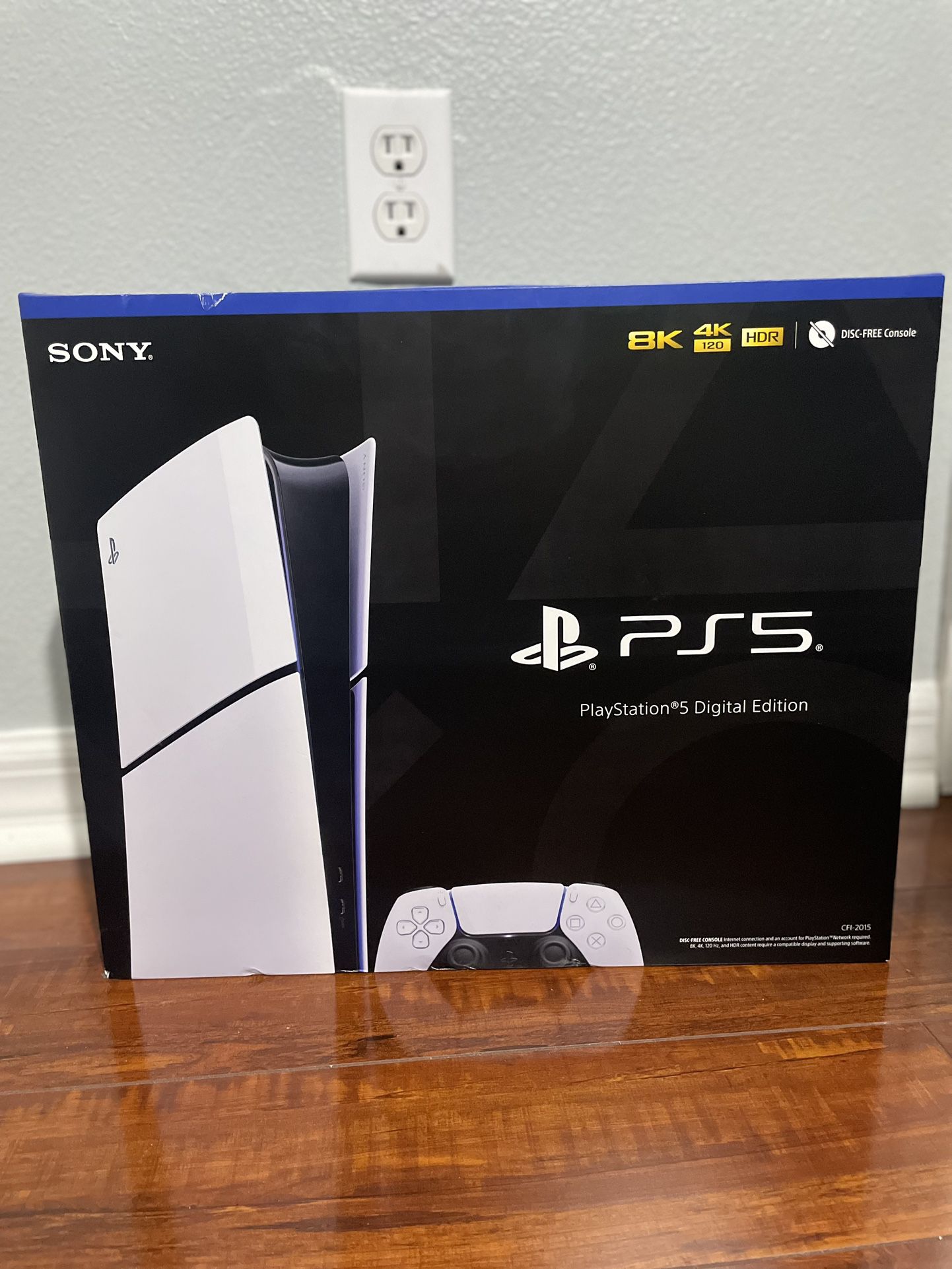SONY. 4K 120 HDR DISC-FREE Console A755. PlayStation®5 Digital Edition