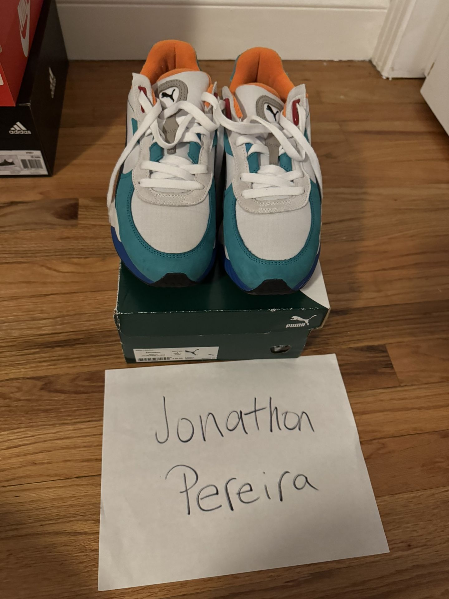 Adidas Ultra Boost, Vans, And Puma Sz. 9M