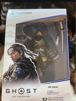 Jin Sakai ghost of Tsushima action figure