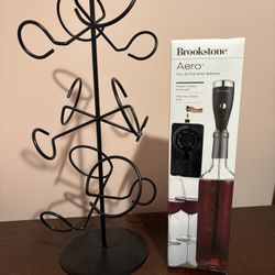 Wine Rack And Aerator 