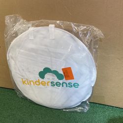 KinderSense - Baby Safety Crib Tent - Premium Toddler Crib Topper to Keep Baby from Climbing Out - See Through Mesh Crib Net - Mosquito Net - Pop-Up