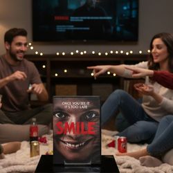 SMILE (DVD, 2022) Kal Penn/Susie Bacon/Rob Morgan/Once You See It, It's Too Late. This item is the 2022 supernatural psychological horror film Smile r