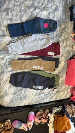 7 Pairs -  2T - ALL BRAND NEW Toddler Pants 