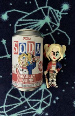Harley Quinn Soda Figure