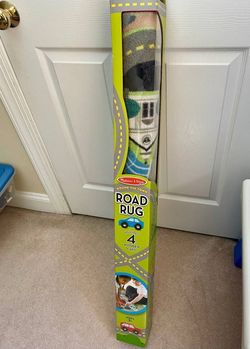 Melissa & Doug Round the Town Road Rug