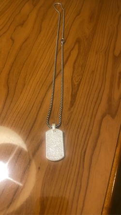 David Yurman Dog Tag Necklace