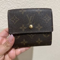 Louis Vuitton MONOGRAM CANVAS ELISE WALLET