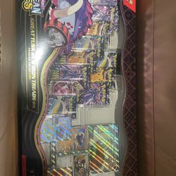 Pokemon Paldean Fates Great Tusk Iron Treads EX Premium Collection