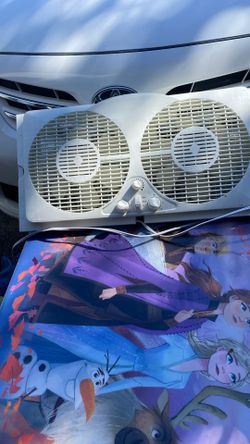 9inc TWIN WINDOW FAN