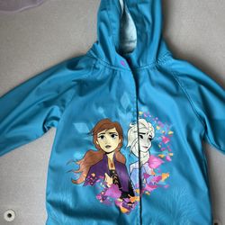 Disney frozen Dress And rain Coat 