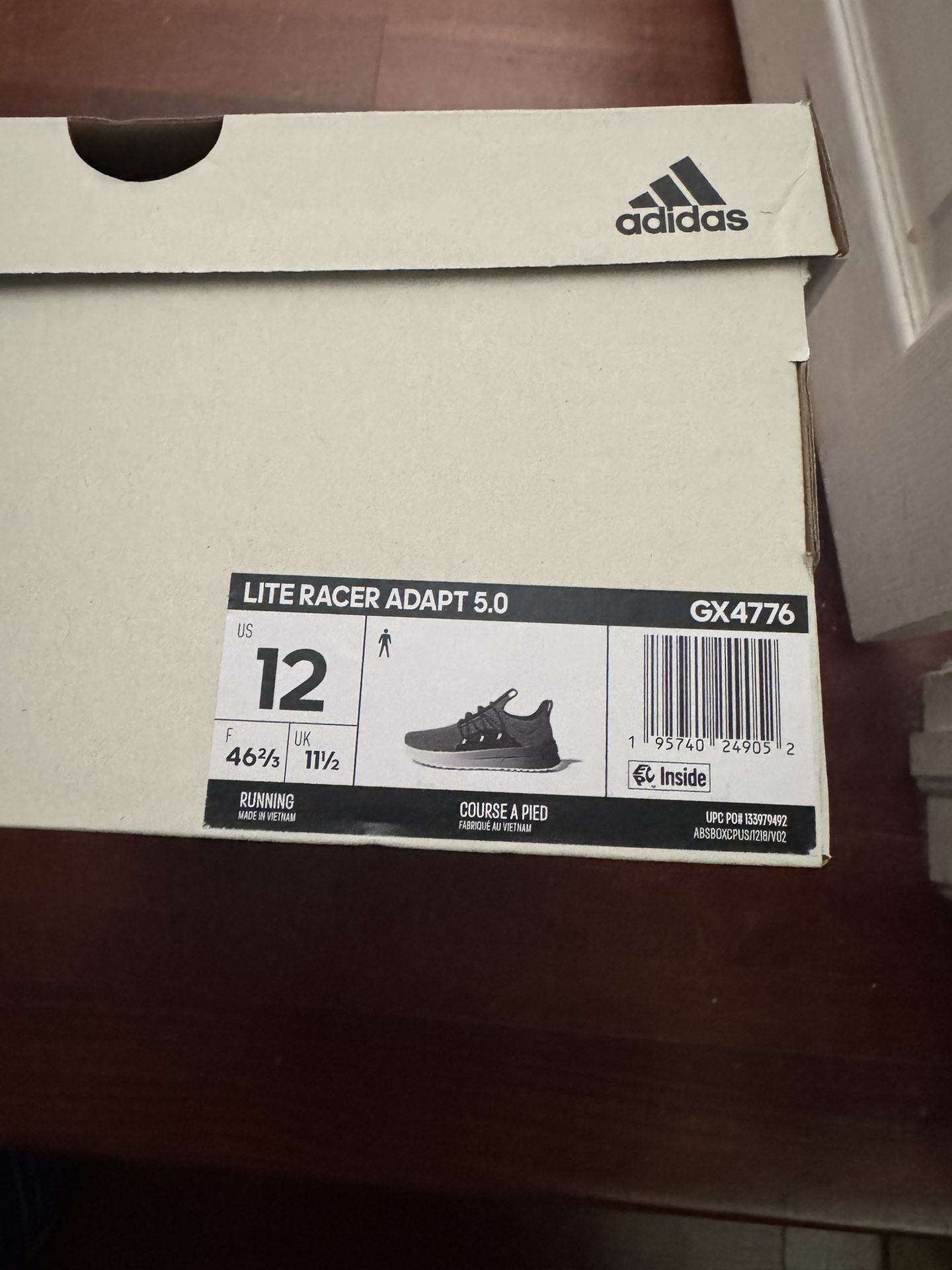 Adidas Lite Racer Adapt Size 12