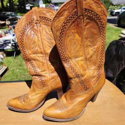 Vintage Women's Dan Post Cowboy Boots 