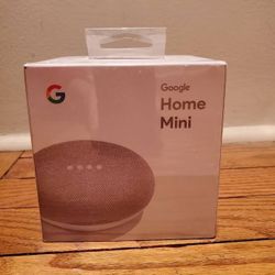 Google Home Mini Bluetooth Speaker Smart Speaker with Google Assistant (New in sealed box)