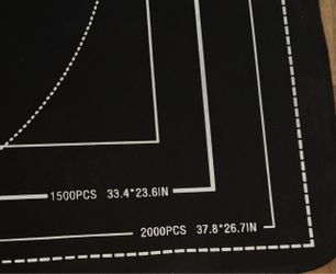 Large Black Jigsaw Puzzle Mat