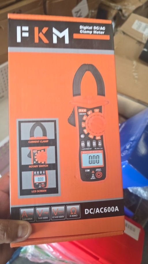 Digital Clamp Meter DC/AC600A