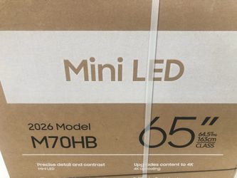 📺 Samsung 65” Mini LED 4K Smart TV – Brand New 😍