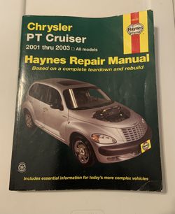 01-03 CHRYSLER PT CRUISER REPAIR MANUAL
